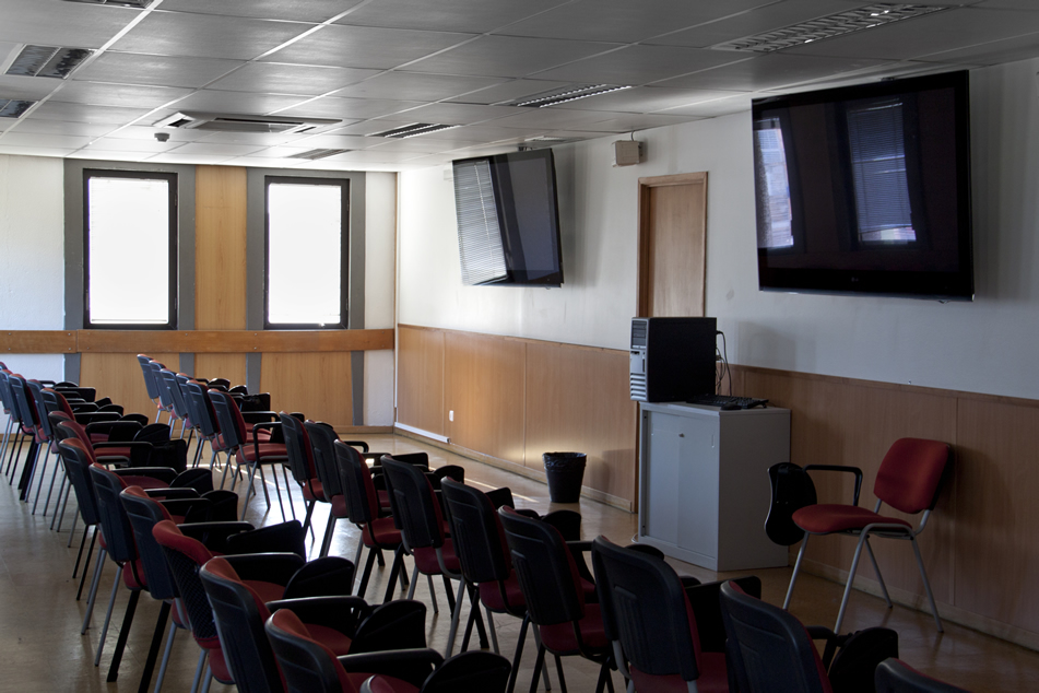 modernas salas de aula