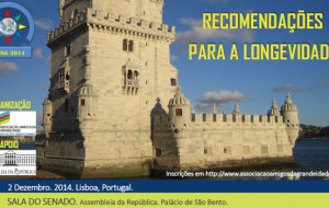 RECOMENDAÇÕES PARA A LONGEVIDADE Portugal 2014